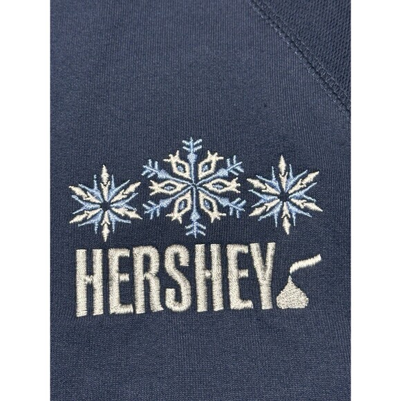 Hersheys Chocolate Mens Small Souvenir Long Sleeve Shirt Pockets Charles River - Picture 3 of 11